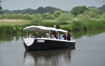 Canal boat trips are resuming