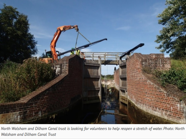 Help needed to reopen historic canal