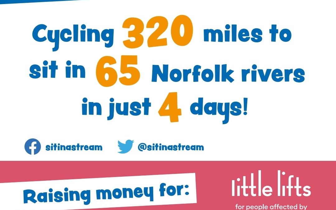 ‘Sit in a stream’ Norfolk River Rally fundraiser at Ebridge